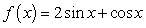 What is the equation of the tangent line to the function at ?