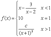 Find such that exists and compute the limit