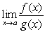 <strong>If and , calculate the following limits if possible. If not, state not possible. Assume and are nonzero real numbers. </strong> A) B) C)