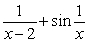 <strong>Determine the points where the function is not continuous and state the type of discontinuity: removable, jump, infinite, or none of these:</strong> A) B) C) D)