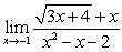 <strong>Evaluate the limit or state that it does not exist</strong> A) B) C)