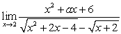 Find the value of for which the limit exists and compute the limit