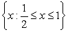 <strong>The domain and the range of the function are:</strong> A) Domain Range: B) Domain: Range: C) Domain Range: D) Domain Range: E) Domain: Range:
