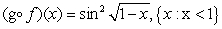 <strong>Let and Calculate the composite functions and and determine their domains.</strong> A) ; B) ; C) ; D) ; E) ;