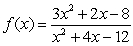 Find all vertical and horizontal asymptotes for the function .