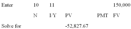 <strong>  You would like to give your daughter $75,000 towards her college education 17 years from now.How much money must you set aside today for this purpose if you can earn 8 percent on your investments?</strong> A) $18,388.19 B) $20,270.17 C) $28,417.67 D) $29,311.13 E) $32,488.37 <div style=padding-top: 35px> 