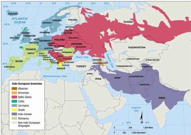 <strong> An analysis of the maps and diagrams in this chapter shows that every European country is dominated by Indo-European speakers except</strong> A) Spain, Italy, and Portugal. B) Romania, Serbia, and Slovenia. C) Germany, Austria, and Switzerland. D) Denmark, Sweden, and Norway. E) Finland, Hungary, and Estonia.