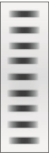 <strong>Following a DNA footprint protection assay,which banding pattern would you expect to see if you identify a potential promoter region?</strong> A) B) C) D) E)