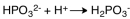 <strong>The dissociation reaction for the weak acid,H<sub>2</sub>PO<sub>3</sub><sup>-</sup> would be which of the following?</strong> A) B) C) D)