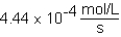 <strong>The following reaction is observed in a lab experiment: A + 2B \rightarrow C + D In this experiment,it required 750 s for the concentration of C to change from 0.333 M to 0.750 M.What is the rate of the reaction?</strong> A) B) C) D)