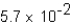 <strong>The equilibrium constants for a series of reaction of the general type: AB + CD AD + BC Were measured and are shown below.In which reaction is the concentration of the products the largest at equilibrium?</strong> A) B) C)0.011 D)1.2