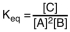 <strong>Which of the following is the proper equilibrium expression for the reaction shown below? 2A + B C + heat</strong> A) B) C) D)