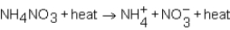 <strong>As NH<sub>4</sub>NO<sub>3</sub> dissolves in water,the resulting solution becomes colder.Which of the following expressions is most correct?</strong> A) B) C) D)