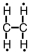 <strong>Which of the following is the correct Lewis structure for C<sub>2</sub>H<sub>4</sub>?</strong> A) B) C) D)