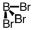 <strong>Which of the following molecular geometries would most likely give rise to a nonpolar compound?</strong> A) B) C) D)