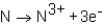 <strong>During the formation of an ionic bond between Na and N,which of the following reactions occurs?</strong> A) B) C) D)