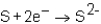 <strong>Which of the following reactions would not produce an octet of electrons in the ion product?</strong> A) B) C) D)