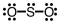 <strong>Which of the following Lewis structures depicts provides a reasonable representation of SO<sub>2</sub>?</strong> A) B) C) D)