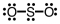 <strong>Which of the following Lewis structures depicts provides a reasonable representation of SO<sub>2</sub>?</strong> A) B) C) D)