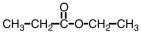 <strong>What is the common name of the compound shown below? </strong> A)methyl propionate B)propyl acetate C)ethyl acetate D)ethyl propionate