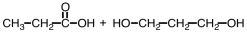 <strong>Which of the following sets of reactants could be used to produce a polyester?</strong> A) B) C) D)
