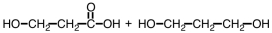 <strong>Which of the following sets of reactants could be used to produce a polyester?</strong> A) B) C) D)