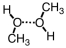 <strong>Which of the following best represents hydrogen bonding in methanol?</strong> A) B) C) D)