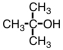 <strong>Which of the following is a tertiary alcohol?</strong> A) B) C) D)