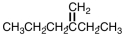 <strong>What is the IUPAC name for the compound shown below? </strong> A)3-ethyl-1-pentene B)2-ethyl-2-pentene C)3-ethyl-3-pentene D)2-ethyl-1-pentene