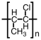 <strong>Which of the following is the polymer produced from CH<sub>3</sub>-CH=CH-Cl?</strong> A) B) C) D)