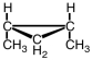 <strong>The following compound would be named ____-1,2-dimethylcyclopropane. </strong> A)cis B)trans C)either cis or trans D)neither cis nor trans