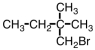 <strong>The structural formula of 1-bromo-2,2-dimethylbutane is _____ .</strong> A) B) C) D)