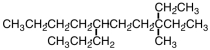 <strong>Give the IUPAC name for the following chemical. </strong> A)3,6-diethyl-3-methylnonane B)2,2,5,6-tetraethylhexane C)2,2,5-triethyloctane D)3-ethyl-3-methyl-6-propyldecane