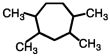 <strong>What is the IUPAC name for the compound shown? </strong> A)1,2,5,6-tetramethylcycloheptane B)1,2,4,5-tetramethylcycloheptane C)1,3,4,6-tetramethylcycloheptane D)di(1,2-dimethyl)cycloheptane