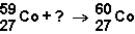 <strong>Which of the responses represent the missing particle in the following reaction? </strong> A) B) C) D)