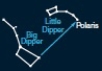 <strong>In the picture shown, which label is the asterism, constellation, and star </strong> A)Little Dipper is the constellation, no asterism is labeled, and Polaris is the star. B)Big Dipper is the asterism, no star is labeled, and Polaris is the constellation. C)Polaris is the star, Little Dipper is the asterism, and no constellation is labeled. D)No star or asterism is labeled but Big Dipper is the constellation name.