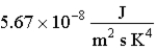 <strong>How much energy is radiated each second by one square meter of a star whose temperature is 10,000 K Note: σ in the Stefan-Boltzmann law is equal to . </strong> A)5.67 × 1012 J B)5.67 × 108 J C)5.67 × 104 J D)300 nm E)300,000,000 nm