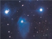 <strong>The above image is an example of a/an ____________.  </strong> A)cluster of stars producing reflection nebula B)T association C)OB association D)Trapezium cluster <div style=padding-top: 35px> 