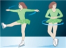 <strong>The person in the drawing ____________________ in the right panel when compared to the left panel because of conservation of angular momentum.  </strong> A)spins faster B)spins slower C)spins at the same rate D)None of the other choices are correct. <div style=padding-top: 35px> 