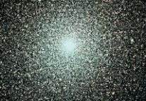 <strong>In the visual wavelength image, a/an ______________ cluster is shown.  </strong> A)open B)globular C)Trapezium D)Helix nebula <div style=padding-top: 35px> 