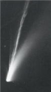 <strong>The straight line tail is straight because of the ____________. </strong> A)solar wind B)ionization C)radiation pressure D)dust