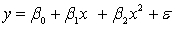 An avid football fan was in the process of examining the factors that determine the success or failure of football teams. He noticed that teams with many rookies and teams with many veterans seem to do quite poorly. To further analyse his beliefs, he took a random sample of 20 teams and proposed a second-order model with one independent variable. The selected model is: . where y = winning team's percentage. x = average years of professional experience. The computer output is shown below: THE REGRESSION EQUATION IS: S = 16.1 R-Sq = 43.9%. ANALYSIS OF VARIANCE What is the coefficient of determination? Explain what this statistic tells you about the model.