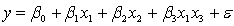 An economist is in the process of developing a model to predict the price of gold. She believes that the two most important variables are the price of a barrel of oil and the interest rate She proposes the first-order model with interaction: . A random sample of 20 daily observations was taken. The computer output is shown below. THE REGRESSION EQUATION IS . S = 20.9 R-Sq = 55.4%. Do these results allow us at the 5% significance level to conclude that the model is useful in predicting the price of gold?