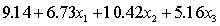 A professor of accounting wanted to develop a multiple regression model to predict the students' grades in her fourth-year accounting course. She decides that the two most important factors are the student's grade point average (GPA) in the first three years and the student's major. She proposes the model: . where y = fourth-year accounting course mark (out of 100). = GPA in first three years (range 0 to 12). = 1 if student's major is accounting. = 0 if not. = 1 if student's major is finance. = 0 if not. The computer output is shown below. THE REGRESSION EQUATION IS . S = 15.0 R-Sq = 44.2%. Do these results allow us to conclude at the 1% significance level that on average finance majors outperform those whose majors are not accounting or finance?