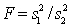 The test statistic employed to test is , which is F-distributed with degrees of freedom, provided that the two populations are F-distributed.