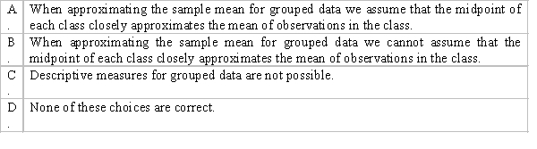 Which of the following statements is true?