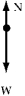 <strong>A rock attached to a string swings in a vertical circle.Which free body diagram could correctly describe the force(s)on the rock when it is at the highest point?</strong> A) B) C) D) E)