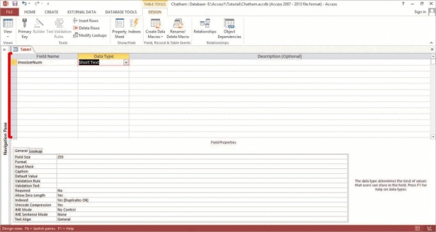 -The accompanying figure illustrates the ____ view which allows the user to modify a table structure.
