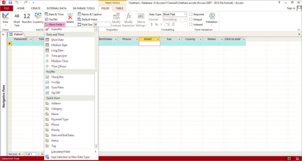-In the accompanying figure, fields inserted into the table using the Address Quick Start fields will be inserted prior to the ____ field.
