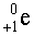 <strong>An electron is symbolized by</strong> A) B) C) D)